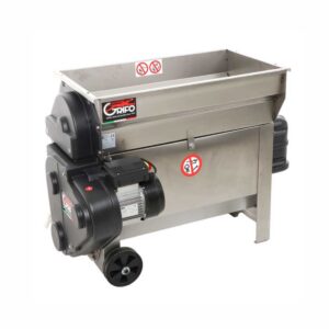 Grifo DVEP20I Pompalı Paslanmaz Üzüm Sapı Alma ve Tane Patlatma Makinesi