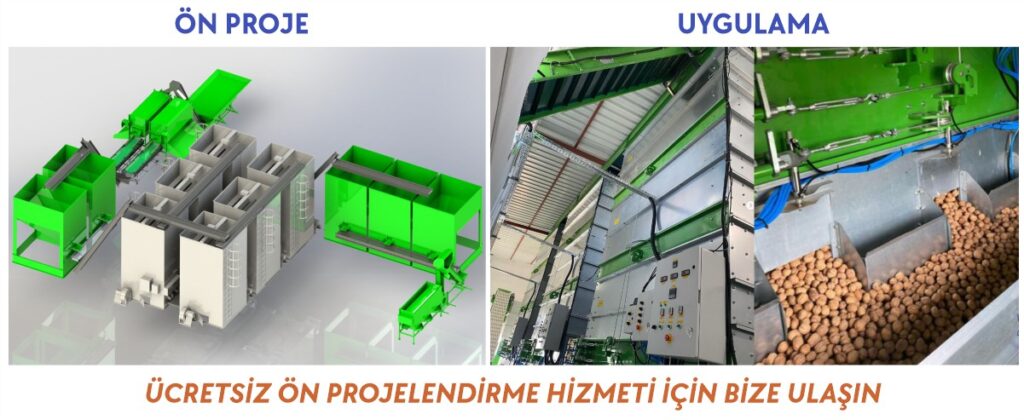 Ceviz işleme tesisi ücretsiz projelendirme hizmeti