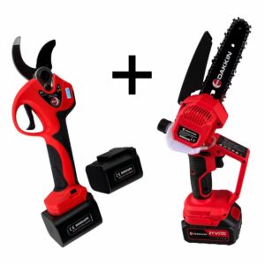 Dakkin SC8611 + CSB020 Şarjlı Budama Makası ve Testere Seti