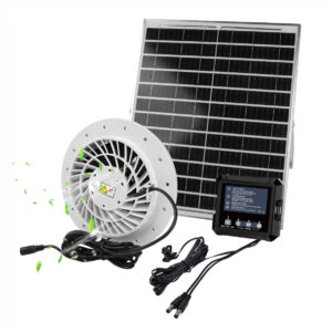 Kadmec KF100B Güneş Enerjili Otomatik Kümes, Karavan, Köpek Kulübesi Havalandırma Sistemi